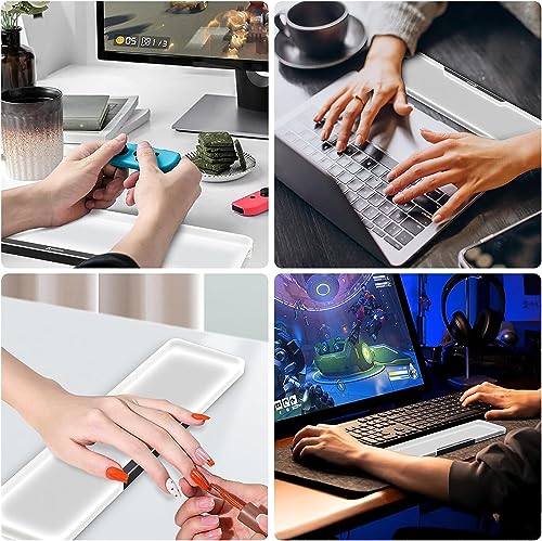 Acrylic Keyboard Wrist Rest-Black 68Key Ergonomic Palm Rest for Computer Keyboard - color: Compact-black, size: Pro