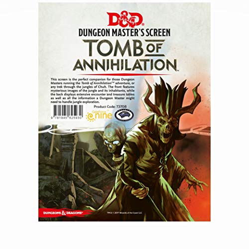 Dungeons & Dragons Tomb of Annihilation DM Screen - style: DM Screen