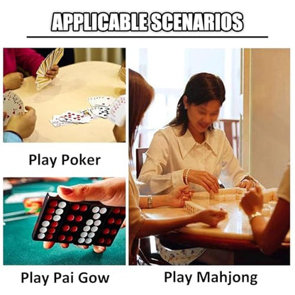 Round Mahjong Mat with Rubber Backing, Anti Slip and Noise Reduction Carpet and Floor Mat, Table Mat for Mahjong Poker Card Games(85cm/33.46in) - size: 85cm/33.46in