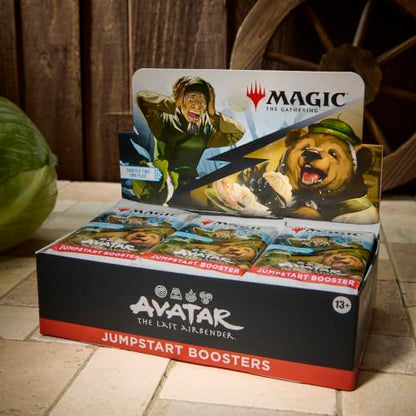 Magic: The Gathering | Avatar: The Last Airbender Jumpstart Booster Box | 24 Packs | 2-Player Card Game