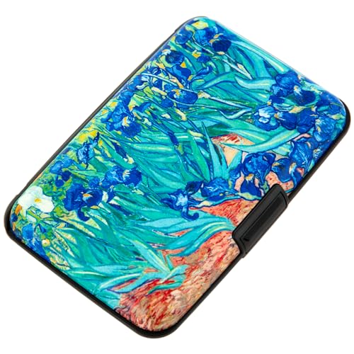 Credit Card Holder Small RFID Blocking Wallet Business Metal Slim Mini Aluminum Hard Case for Women Men - color: Lrises