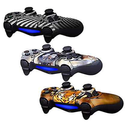 Skin for Ps4 Controller, 3pcs Whole Body Vinyl Decal Cover Sticker for PlayStation 4 Controller(PS4 Controller #12) - color: PS4 controller #12