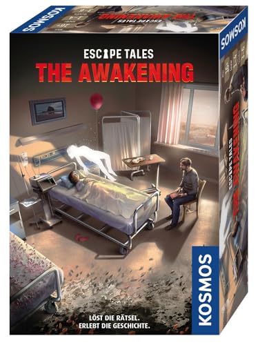 KOSMOS 693008 Escape Tales - The Awakening, Solves The Puzzles, Experience The Story, Escape Room Game, Exciting Board Game from 16 Years, for 1-4 People, Multiple Playable