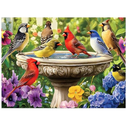 500 Piece Puzzles for Adults, Birds Jigsaw Puzzle 500 Piece for Adults Seniors, Recycled Cardboard Large Piece Puzzle 500, Family Games Great Gift for Mom Dad Family Friends 20.5 x 15 in - style: Birds Puzzle