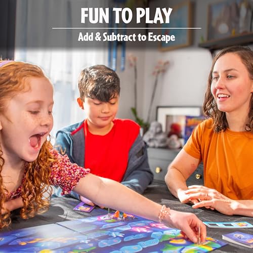 ThinkFun Math Path Monster - Engaging Cooperative Board Game - Enhances STEM Skills - Fosters Teamwork - Exciting Counting Adventure for Kids and Adults - MESH Accredited