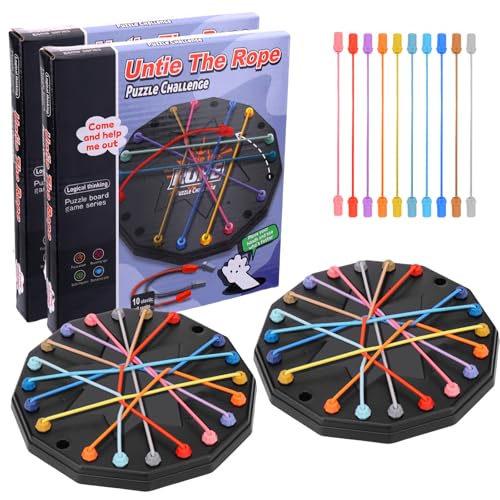 Vodolo 2pcs Brainy Knots Game - size: 2PCS