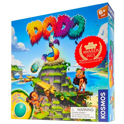 Thames & Kosmos Dodo | Cooperative Family Board Game | Race Against a Rolling Egg | Memory, Dexterity & Teamwork | 2–4 Players | Ages 6+ | Award-Winning Kids Game