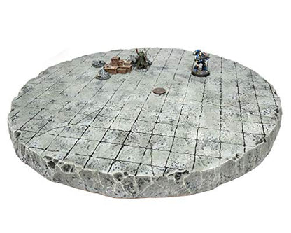 Handmade Reversible Dual Battle Grid Board - Handmade Terrain for Tabletop War Games and TTRPGs