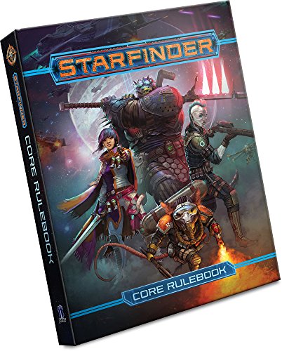 Burn Buddy Starfiinder RPG Starter Kit: Player's Core Rulebook Handbook & Character Folio