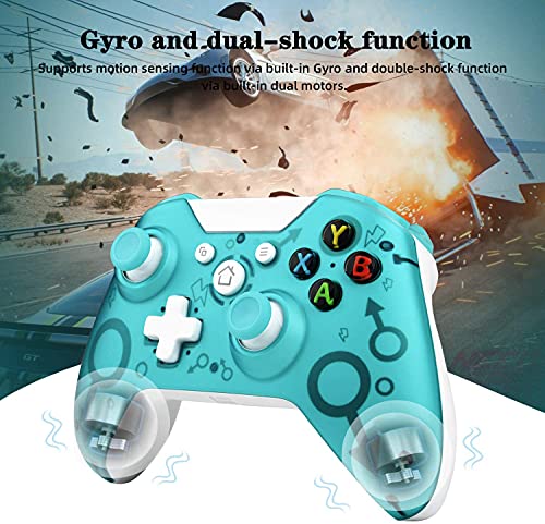 HanSY Wireless Controller for Xbox One, Series X/S, PS3, PC; 2.4GHz Wireless, No Headphone Jack