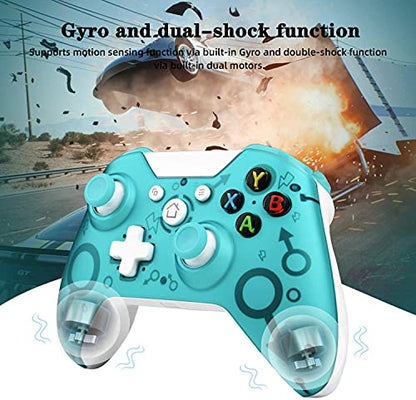 HanSY Wireless Controller for Xbox One, Series X/S, PS3, PC; 2.4GHz Wireless, No Headphone Jack