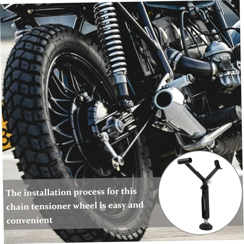 Foldable Motorcycle Wheel Stand Motorbike Wheel Lifter Adjustment Essential Motorcycle Accessory