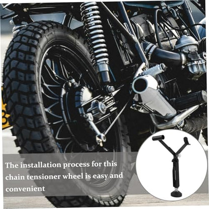 Foldable Motorcycle Wheel Stand Motorbike Wheel Lifter Adjustment Essential Motorcycle Accessory
