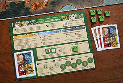 Root: A Game of Woodland Might and Right | Asymmetric Strategy Board Game by Leder Games | 2–4 Players | Ages 14+ | Adventure, Conflict & Area Control - style: Root Base Game