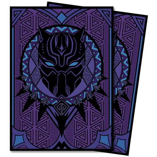 MTG Card Sleeves 100ct, Clear Front & Matte Back, Smooth Shuffle, Art Card Sleeves Deck Protector