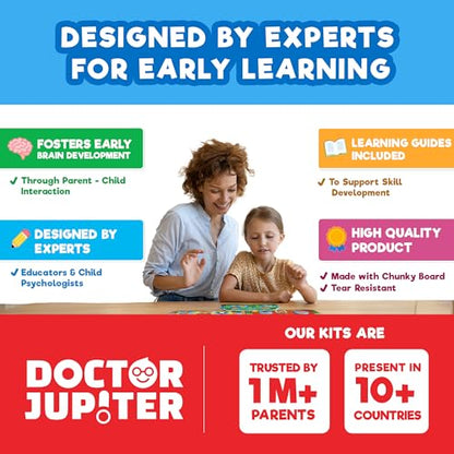 Doctor Jupiter Who's in The House Game | Toys for Ages 2-4 | Birthday Gift for 2 Year Old Boys and Girls | Toddler Toys for 2-3-4 Year Old | Learning & Education Toys - style: Who's In the House