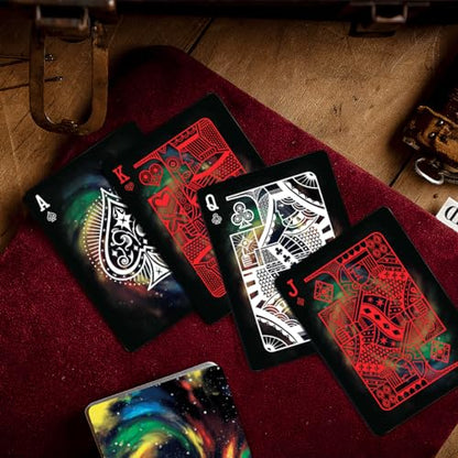 99FOX Primordial Playing Card for Adults Teens Friends Space Themed Cards Deck