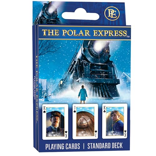 MasterPieces Officially Licensed Polar Express Playing Cards - 54 Card Deck for Adults - style: The Polar Express