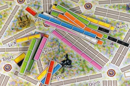 Asmodee Ticket to Ride France + Old West Board Game Expansion - Train Route Strategy Game, Fun Family Game for Kids & Adults, Ages 8+, 2-6 Players, 30-60 Minute Playtime | Train Route Strategy Game, Fun Family Game for Kids & Adults, Ages 8+, 2-6 Players,