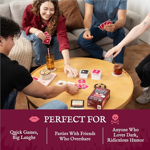 Exploding Kittens Horrible Couple Extra Horrible, 2-8 Players, 17+ | Create darkly funny comics with questions, responses, and absurd compromises. Play as a couple or with friends! Adults only! - style: Horrible Couple