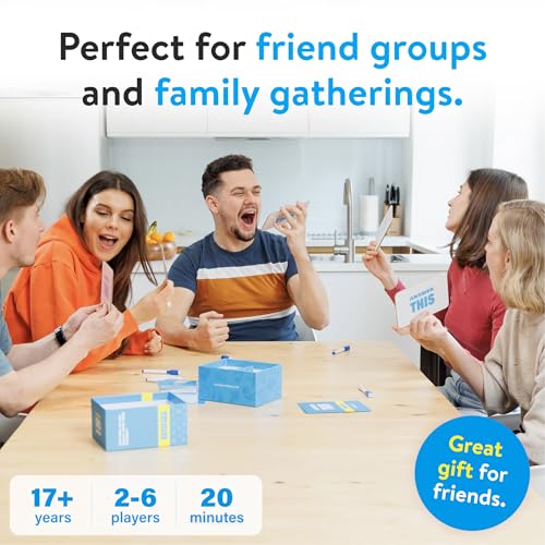 Answer This - Friends - How Well Do You Know Your Family & Friends? - Fun Party Card Game for Teens & Adults - Great Conversation Starter - color: Friends