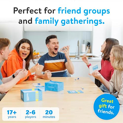 Answer This - Friends - How Well Do You Know Your Family & Friends? - Fun Party Card Game for Teens & Adults - Great Conversation Starter - color: Friends