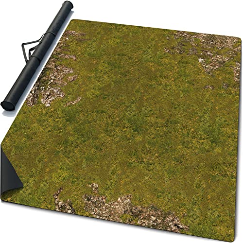 Warzone Studio 60 x 44 inch Double-Sided Rubber Battle Mat: Homeland + Los Duas + Bag