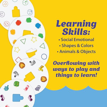 MindWare Dizzy Duckies Early Learning Matching Game - Preschool Game for Toddlers