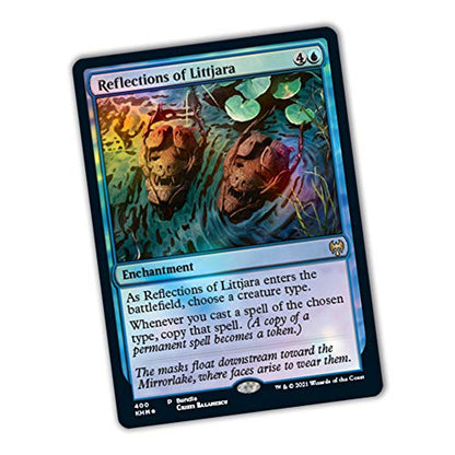 Magic: The Gathering Kaldheim Bundle | 10 Draft Boosters (150 Magic Cards) + Accessories