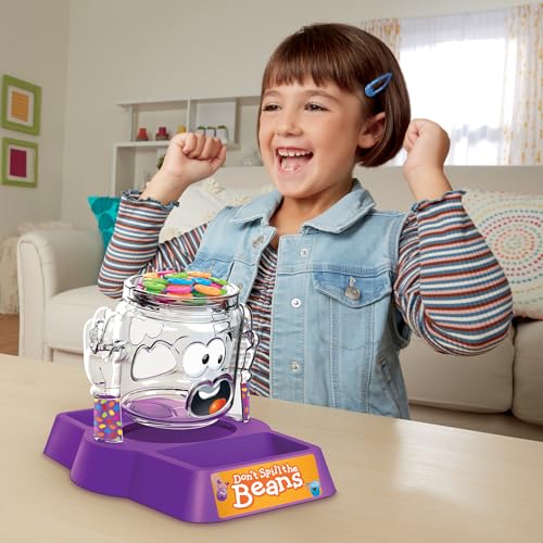Hasbro Gaming Don't Spill The Beans Game for Kids, Easy and Fun Balancing Game for Children Ages 3 and Up, Easter Gifts for Boys and Girls, Preschool Games for 2 Players, Kids Board Games - size: 7.875 x 2.5 x 10.5 inches