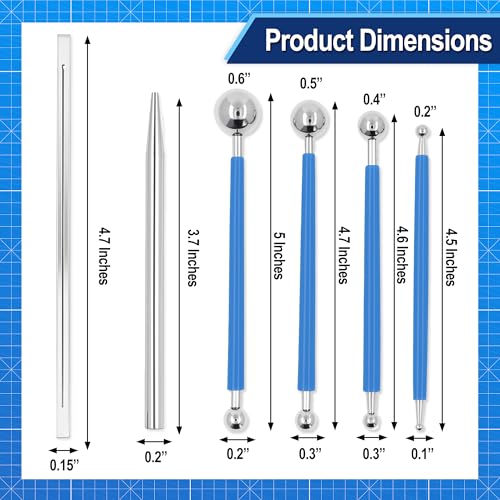 Mandala Crafts 23 PCS 3D Metal Model Tool Sets with Pliers, Knife, Bending and Twisting Tools, Winding Rod - Professional Model Building Set for Assembling Miniatures Mecha Cars - style: 3D Metal Model Tool 25 PCs