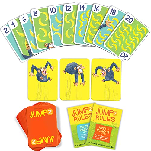 Melon Rind Jump 2, Math Game for Kids Learning Multiples of 2, Lively Card Game, a Fun Math Activity for Boosting Confidence, Quick and Easy Screenless Fun, Ages 6+ - style: Multiples of 2