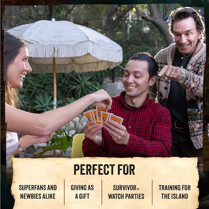 Exploding Kittens Survivor The Tribe Has Spoken, 3-6 Players, Ages 8+ | In the official Survivor card game Build alliances, find immunity idols, and vote rivals out iI. Quick to learn, family fun - style: The Tribe Has Spoken