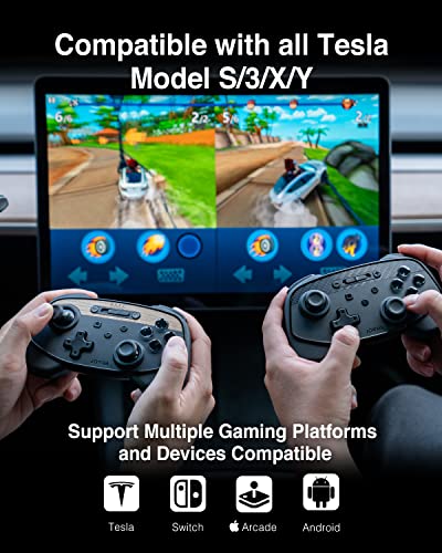 Jowua Multi-Device Wireless Controller for Tesla Model 3/Y/S/X/Cybertruck