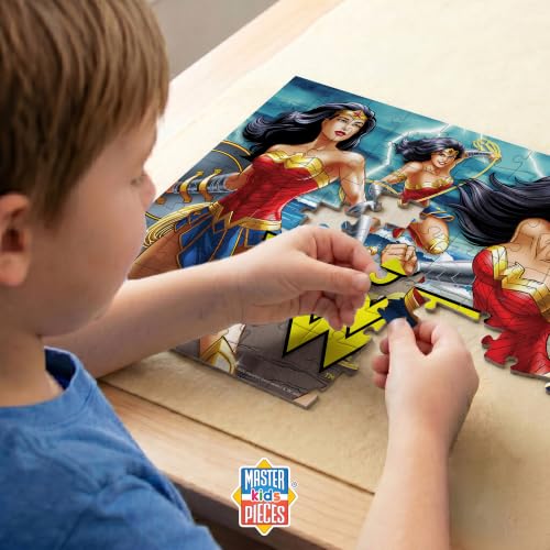MasterPieces 100 Piece Jigsaw Puzzle for Kids - 14"x19" - Wonder Woman - style: Wonder Woman
