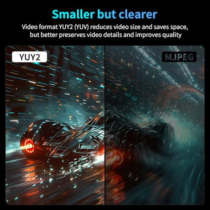 Aluminum HDMI Capture Card, USB 3.0 1080P 60FPS Audio Video Capture Card for Streaming/Gaming/Video Conference, 4K@60Hz Input & Pass-Through Capture Card for Nintendo Switch/PS5/Xbox/Camera/PC - size: 4K60Hz