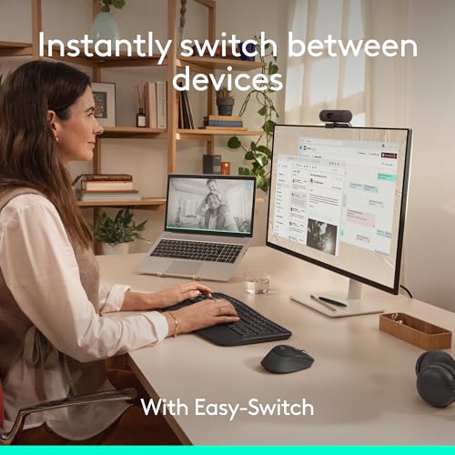 Logitech Signature Comfort Plus M850 L Wireless Mouse Bluetooth - Graphite | Bluetooth, palm cushion, 24-month battery, customizable buttons, for Windows, Mac, iPad - color: Graphite, style: With Palm Cushion