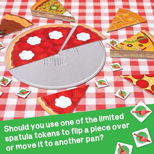 MindWare Pizza Pie Cooperative Game for 6 Year Olds and up - Match Flavors and Win As A Team, 2 to 4 Players
