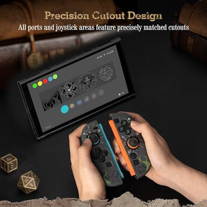 GeekShare Slim Protective Case Compatible with Switch 2 (2025), Anti-Scratche and Shock-Absorption Dockable Hard Shell for Switch 2 Game Console - CTHULHU - color: CTHULHU