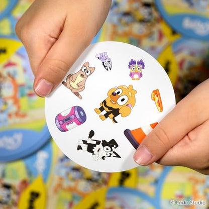 Asmodee Spot It! Bluey Card Game | Fast-Paced Matching Game Featuring Bluey & Friends, Fun for Family, Kids & Adults, Ages 4+, 2-8 Players, 15 Minute Playtime
