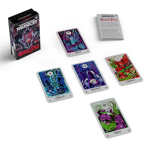 Dungeons & Dragons Ravenloft: Tarokka Deck (2026 Updated Deck) | D&D Accessories - style: Tarokka Deck