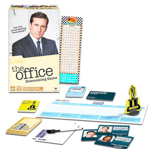 The Office Trivia Game ~ The Office Trivia Games for Adults, Teens | The Office Party Supplies and Games Plus Bookmark (The Office Games for Adults)