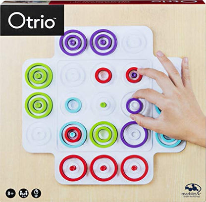 Marbles Otrio Strategy-Based Board Game for 2-4 Players Aged 6+