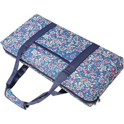 Jongyance American Mahjong Set, Mahjong Game Set, 166 Tiles with Blue and Red Bag, 4 All-in-One Rack/Pushers, MaJongg Set (Mahjong, Majiang, Ma Jong) - color: Red and Blue