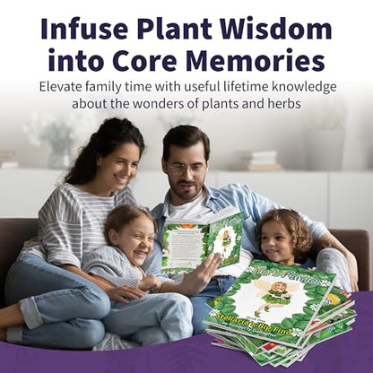 Herb Fairies 13 Plant Story Books Set, Includes a Digital Learning System | Fairy Books for Kids, Children’s Books About Fairies, Audiobooks, Crafts, Printables & Games, Interactive Educational Stories - style: Herb Fairies