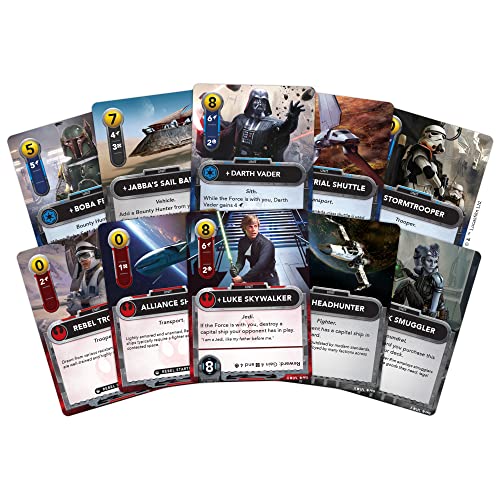 Fantasy Flight Games Star Wars The DeckBuilding Game | Strategy Card Game | Head-to-Head Tactical Battle Game for Adults & Kids | Ages 12+ | 2 Players | Average Playtime 30 Minutes (FFGSWG01)