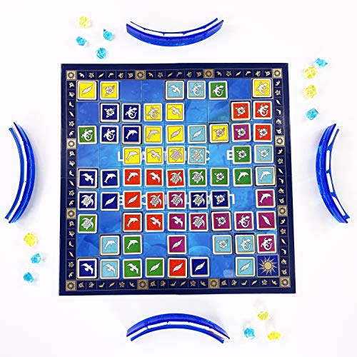 Latice Hawaii Strategy Board Game - The Multi-Award-Winning Smart New Family Board Game For 2 Players, Intelligent Fun for Creative People.