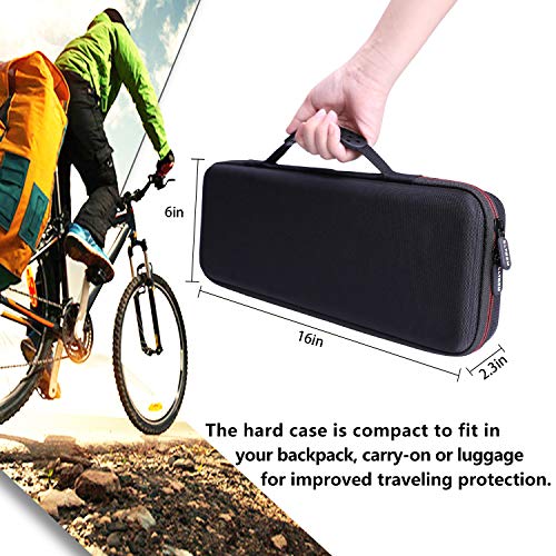 LTGEM DJ Controller Case for Hercules Compact DJ DJControl Starlight - Hard Storage Travel Protective Carrying Bag - size: Hercules DJControl Starlight