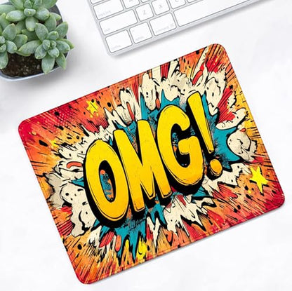 Professional Custom Mouse Pad, Office Non Slip Desktop Computer Mouse Pad | High Density Smooth Surface, Anti Slip Rubber Bottom Stable And Not Displaced, Exquisite Lock Edge Wear-Resistant And Durable - color: Watercolor