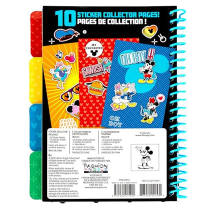 Fashion Angels Disney Mickey & Friends 1000+ Tabbed Sticker Collection Book | Includes Holographic, Vinyl & Alphabet Stickers, For Kids Ages 6+ - color: Mickey & Friends